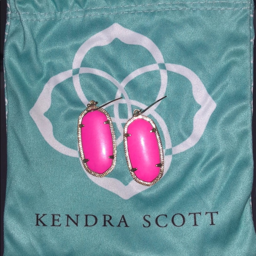 Pink Kendra Scott Elle Earrings